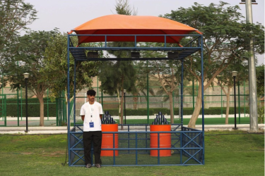 تحدي التصويب على العلب